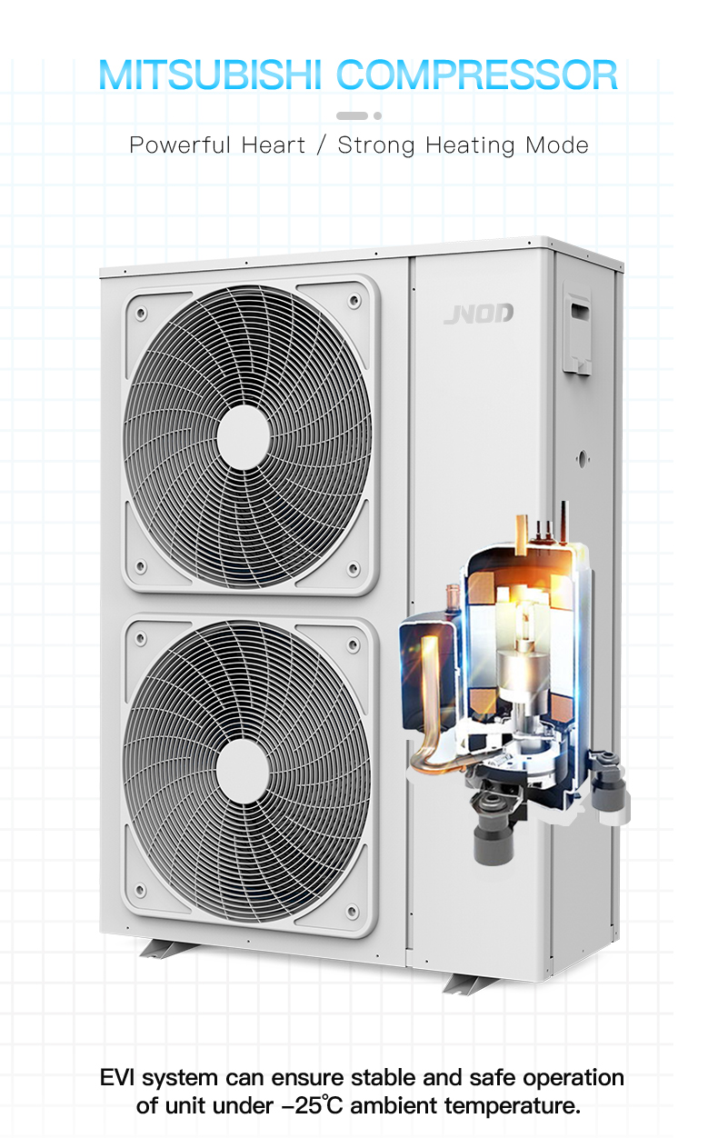 Electric Advanced Universal Heating And Cooling Heat Pump from China
