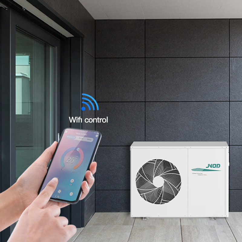 Air Source Wifi Heating And Cooling Heat Pump For Houses
